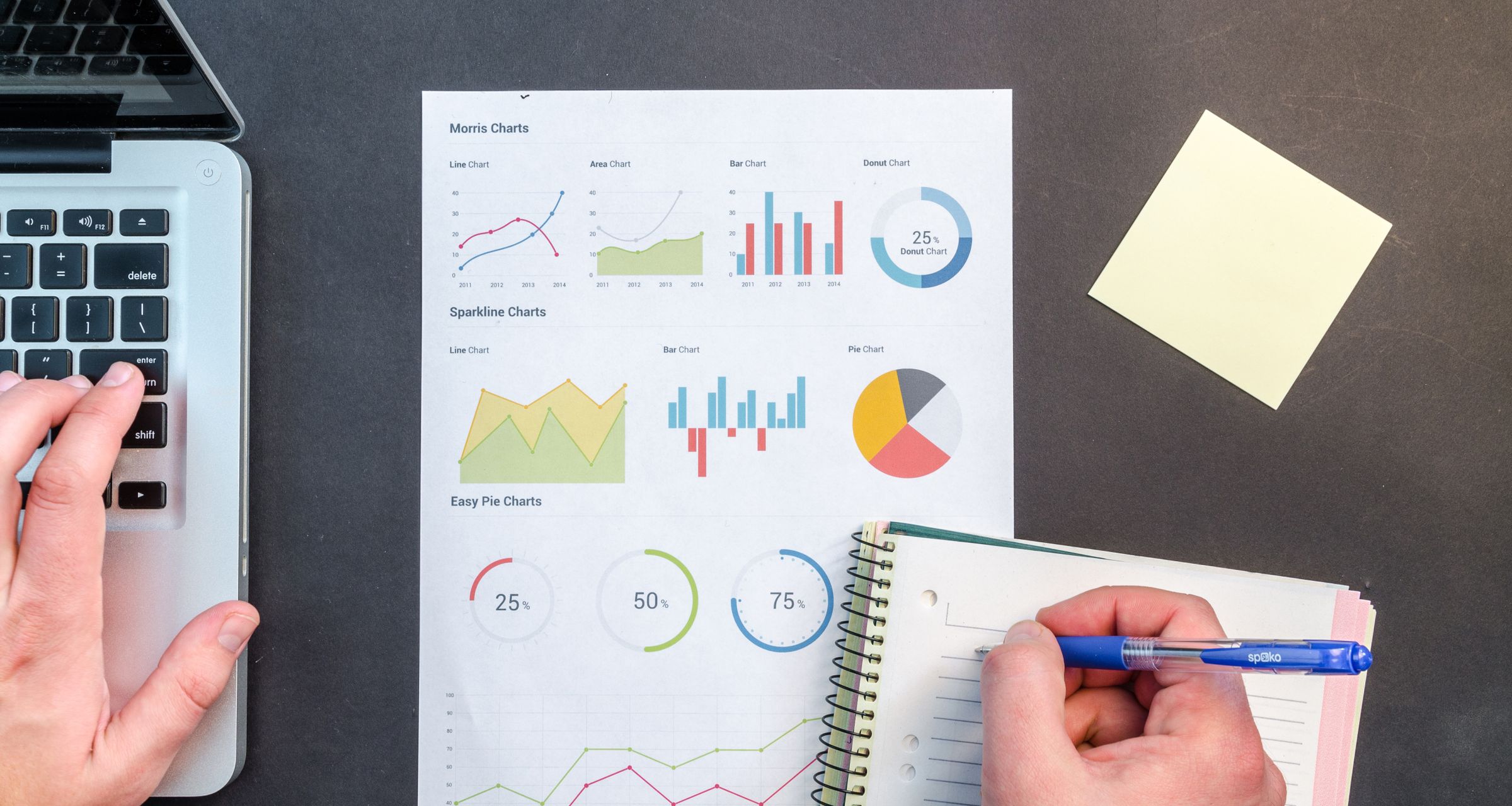 Analytische Auswertung an einem Arbeitsplatz