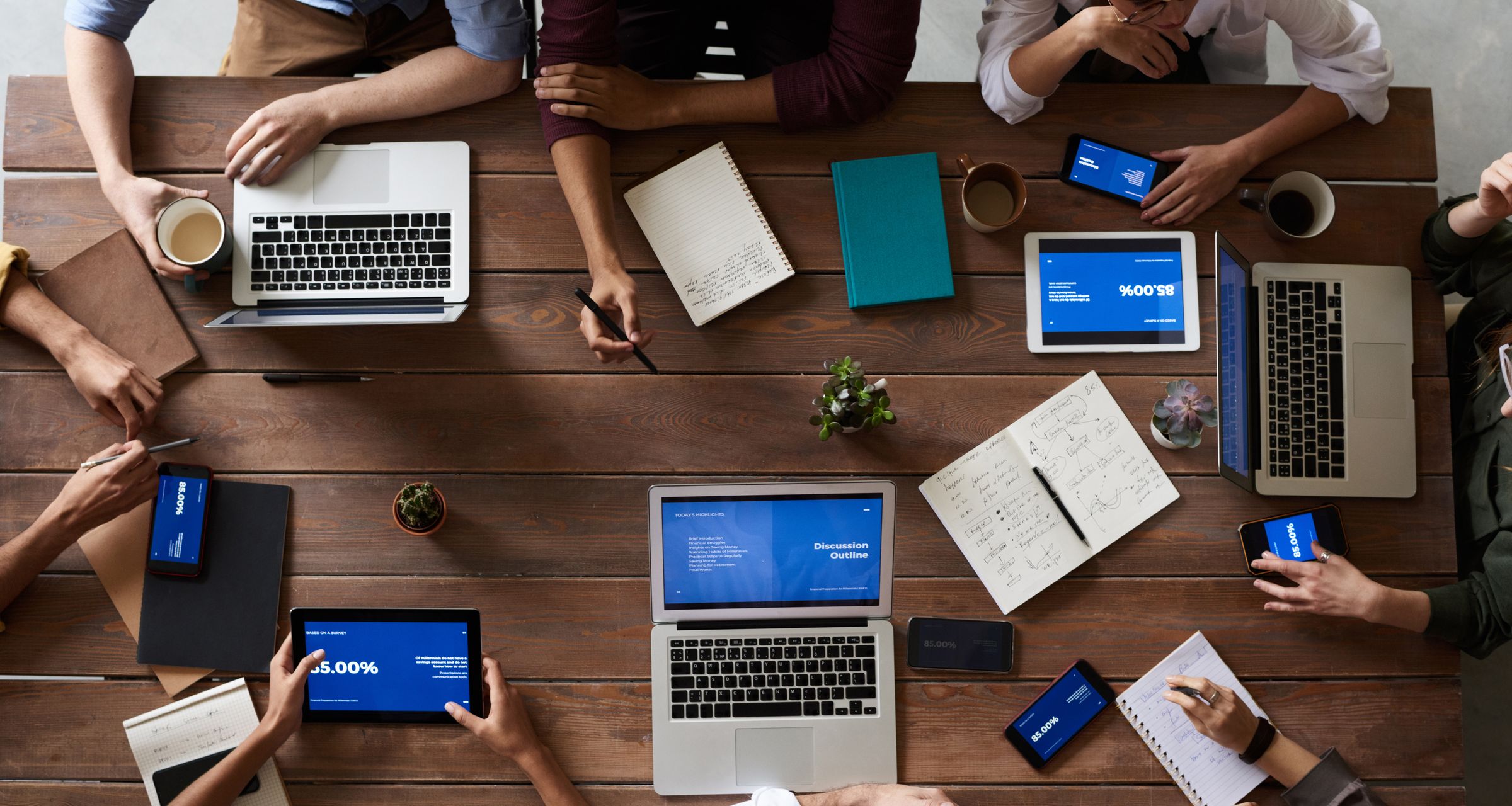 Teamarbeit fuer einen Domain und DNS Check